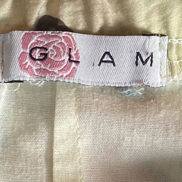 Glam Strapless Tropical MIDI Dress Size Medium - Picture 5 of 7